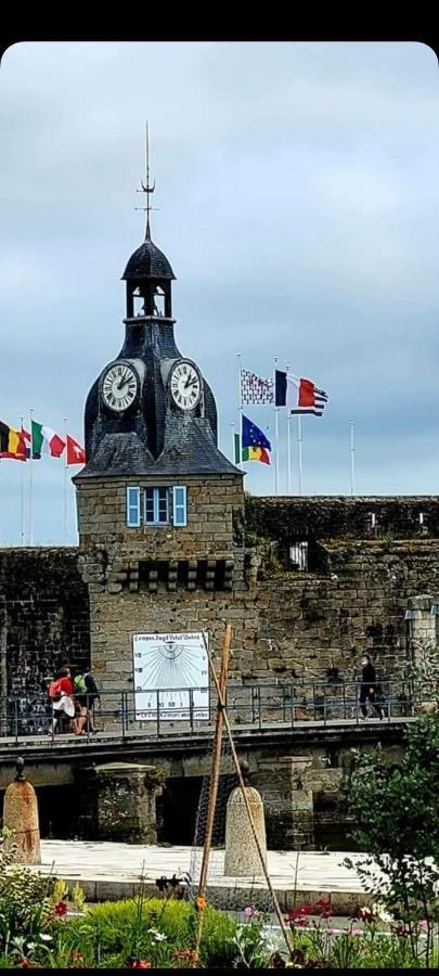 Studio Face A La Mer Concarneau Exteriör bild